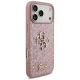 Guess Fixed Glitter Big 4G Case for iPhone 18 Pro Max / 17 Pro Max, Pink