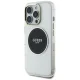 Guess iPhone 16 Pro Max Case IML Metal Colored Circle Classic Logo MagSafe, Black