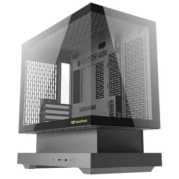 Darkflash F1 Computer Case (Black) with 6 ARGB Fans
