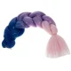 Soulima Synthetic Braiding Hair, Ombre with Glitter, 60 cm