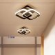 LED Pendant Light 22W Modern Ceiling Lamp 20-Pack, Black