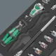 Wera 9720 A Zyklop Ratchet Set 1 in Foam Inlay, 1/4\", 37 Pieces