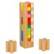 Educational Wooden Montessori Puzzle Stacking Toy for Toddlers, Colorful