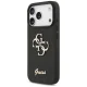 Guess iPhone 17 Pro Case Fixed Glitter Big 4G, Black