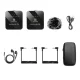 Wireless Lavalier Microphone PULUZ PU3154B 2 TX + 1 RX