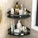 Corner Bathroom Shelves (Set of 2, Aluminum)