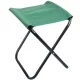 Folding Camping Stool, Metal Frame, Green
