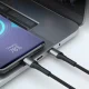 3mk Hyper Cable N-SERIES USB-A to USB-C Cable 1m 18W QC 3.0, Black