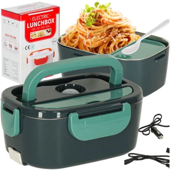 Electric Lunch Box Food Heater for Car and Home 1500ml