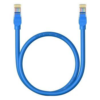 Baseus High Speed Cat 6 RJ-45 Ethernet cable 1000Mb/s 0.5m round - blue