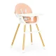 Ecotoys HA-004 PINK 2-in-1 Baby High Chair, Pink