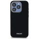 DKNY iPhone 15 Pro Case Plain Logo MagSafe, Black