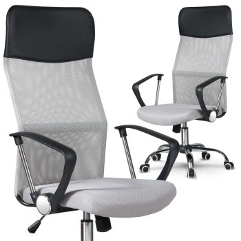 Sofotel Sydney Ergonomic Mesh Office Chair, Light Grey