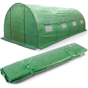 Plonos Greenhouse Foil 2x4.5m (9m2), Green