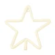 Forever Light FLNE22 LED Neon Star, Warm White