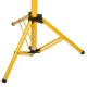 Maclean MCE583 Work Tripod for 2 Floodlights, Steel, 62-150 cm, Yellow