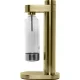 Stelton Brus Soda Maker Carbonator, Brushed Brass