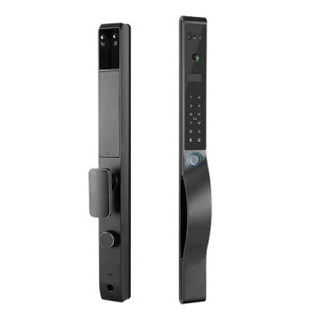 Smart Door Lock with Face Recognition, Fingerprint and Tuya, Right-Hand