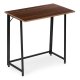 ModernHome Folding Computer Desk 80x45 cm, Small Laptop Table for Home Office