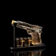 Gun Decanter and 2 Glasses Set, 220 ml
