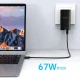 USB Wall Charger Choetech PD6011 65W GaN Dual Port