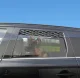 Universal Car Window Ventilation Guard for Pets, Black