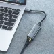 Ugreen CM199 USB-C to RJ45 Gigabit Ethernet Network Adapter 1000 Mbps, Gray