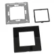 Glass Frame Maclean MCE730B, Single, 86 x 86 mm, Black