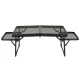 LUARO KX3186_1 Folding Camping Table, 87x40x27 cm, Black