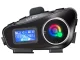 Motorcycle Bluetooth Intercom Q58MAX with microSD Player and Flashlight
