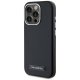 Karl Lagerfeld FW Metal Plate MagSafe Case for iPhone 15 Pro, Black