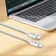 Tech-Protect Ultraboost Lite USB-C Cable 60W 3A 100 cm - Gray