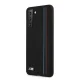 BMW Samsung Galaxy S21+ Case Silicone Stripes M Collection, Black