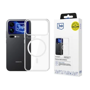 3mk Armor MagCase for Xiaomi 17 Pro Max, Transparent