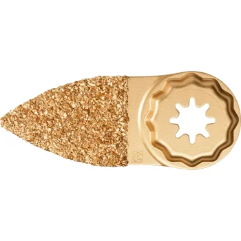 Fein StarlockPlus Carbide Rasp, Finger Shape, Golden