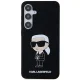 Karl Lagerfeld Samsung Galaxy S24+ Case Silicone Ikonik, Black