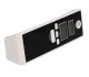 Digital Breathalyzer with Clock, Alarm and Thermometer, Black/White