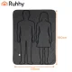 Ruhhy Electric Heated Blanket Throw 180x130cm, 26202, Black