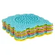 Sensory Puzzle Mat for Foot Massage (8 Pieces), Pastel Colors