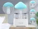 Air Humidifier and Aroma Diffuser with RGB LED Lamp and Remote, USB