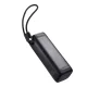 Joyroom PODIX PR70 25000mAh Power Bank up to 240W with Two Built-in USB-C Cables and Two TFT Screens - Gray