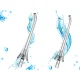 Berdsen X6 Oral Irrigator Nozzles, 2 pcs