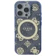 Guess Case for iPhone 16 Pro Max 6.9\" IML Peony 4G MagSafe GUHMP16XH4PYEEB Blue