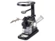 Helping Hand Magnifier with 10 LED Light & Soldering Iron Holder 25x