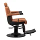 Barber Chair Gabbiano Visionerio Light Brown with Black Base