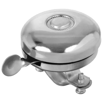 Classic Bicycle Bell, Metal, 5 cm, Silver