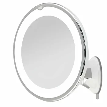 LED Cosmetic Mirror with 10x Magnification, White