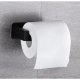 Ruhhy 25067 Adhesive Wall Mount Toilet Paper Holder, Black