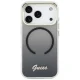 Guess IML Gradient Script MagSafe Case for iPhone 17 Pro - Black