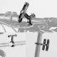 Rockbros KS-415 Adjustable Aluminum Bottle Cage Adapter - Black